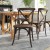 Flash Furniture XU-X-MAH-GG Hercules Stackable Mahogany Wood Cross Back Chair addl-1