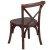 Flash Furniture XU-X-MAH-KID-GG Hercules Stackable Kids Mahogany Wood Cross Back Chair addl-4