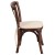 Flash Furniture XU-X-MAH-KID-NTC-GG Hercules Stackable Kids Mahogany Wood Cross Back Chair with Cushion addl-4