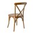 Flash Furniture XU-X-PEC-GG Hercules Stackable Pecan Wood Cross Back Chair addl-6