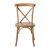 Flash Furniture XU-X-PEC-GG Hercules Stackable Pecan Wood Cross Back Chair addl-9