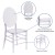 Flash Furniture Y-3-GG Flash Elegance Crystal Ice Stacking Florence Chair addl-4