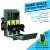Flash Furniture YAN-Y2V045425-GG Green Locking Dog Waste Bag Dispenser with Hand Sanitizer Bottle and Rain Guard addl-5
