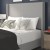 Flash Furniture YK-1077-GY-Q-GG Queen Upholstered Platform Bed with Channel Stitched Wingback Headboard, Gray addl-6