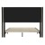 Flash Furniture YK-1078-BEIGE-Q-GG Queen Upholstered Platform Bed with Wingback Headboard, Beige Faux Linen addl-7