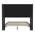 Flash Furniture YK-1078-CHAR-F-GG Full Upholstered Platform Bed with Wingback Headboard, Charcoal Faux Linen addl-7