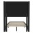 Flash Furniture YK-1078-CHAR-T-GG Twin Upholstered Platform Bed with Wingback Headboard, Charcoal Faux Linen addl-7