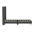 Flash Furniture YK-1078-CHAR-T-GG Twin Upholstered Platform Bed with Wingback Headboard, Charcoal Faux Linen addl-8