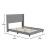 Flash Furniture YK-1078-GY-Q-GG Queen Upholstered Platform Bed with Wingback Headboard, Gray Faux Linen addl-4