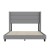 Flash Furniture YK-1078-GY-Q-GG Queen Upholstered Platform Bed with Wingback Headboard, Gray Faux Linen addl-9