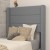 Flash Furniture YK-1078-GY-T-GG Twin Upholstered Platform Bed with Wingback Headboard, Gray Faux Linen addl-6