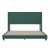 Flash Furniture YK-1079-GR-K-GG King Upholstered Platform Bed with Vertical Stitched Wingback Headboard, Emerald Velvet addl-9