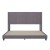 Flash Furniture YK-1079-GY-K-GG King Upholstered Platform Bed with Vertical Stitched Wingback Headboard, Gray Velvet addl-7