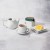 Winco BTC-45 Birkhall Porcelain Chinese Style Tea Cup 4-1/2 oz. - 3 dozen addl-1