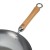 Winco J21-9979 Uncoated Carbon Steel Stir Fry Pan with Birch Handle, 12" addl-3