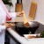 Winco J21-9979 Uncoated Carbon Steel Stir Fry Pan with Birch Handle, 12" addl-4