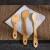 Winco J33-2018 Burnished Bamboo Wok Utensils, 3-Piece Stir Fry Set addl-2