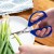 Winco J51-0621 Joyce Chen Kitchen Scissors with Blue Handles addl-2