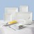Winco RPS-7 Royalsquare Porcelain Square Plate, 7" - 3 dozen addl-1