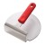 Winco SWS-6 One-Piece 18/8 Stainless Steel Smash Burger Press with Red Silicone Sleeve addl-2
