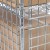 Winco VCG-1848 Chrome-Plated Security Cage, 18" x 48" x 63" addl-2