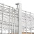 Winco VCG-1848 Chrome-Plated Security Cage, 18" x 48" x 63" addl-3
