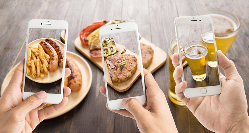 Experiential catering is hot on social media