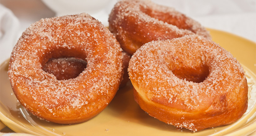 Spiced sugar donuts