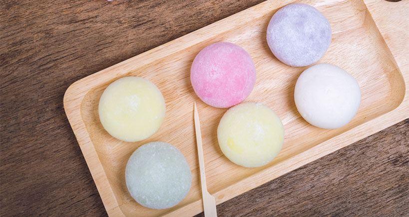 Mochi ice cream dumplings
