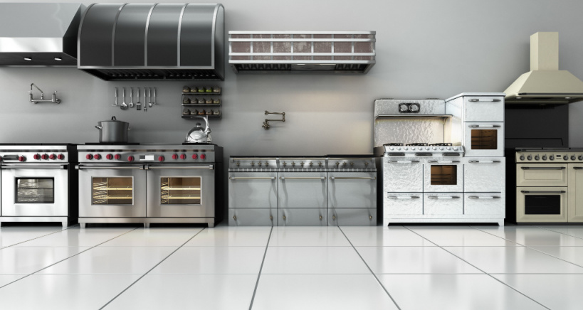 Kitchen appliances for commercial kitchens