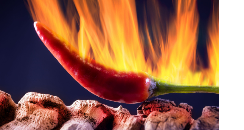 Learn about complex heat and spicy food.