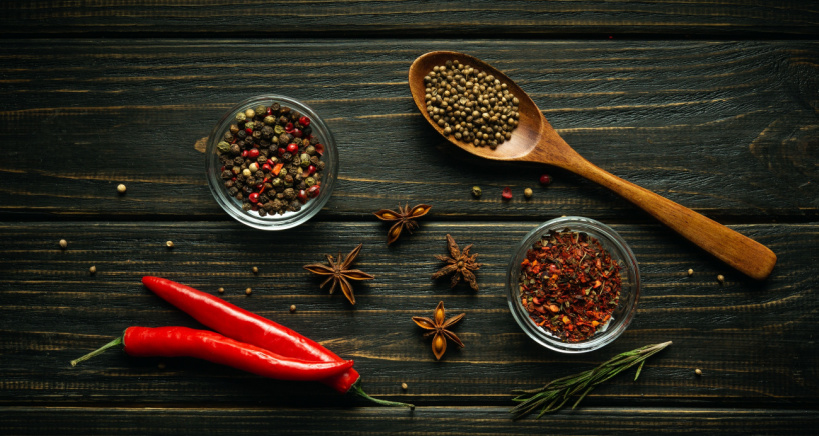 ,Explore elements of spicy food, including complex heat and the Scoville scale of chilies.