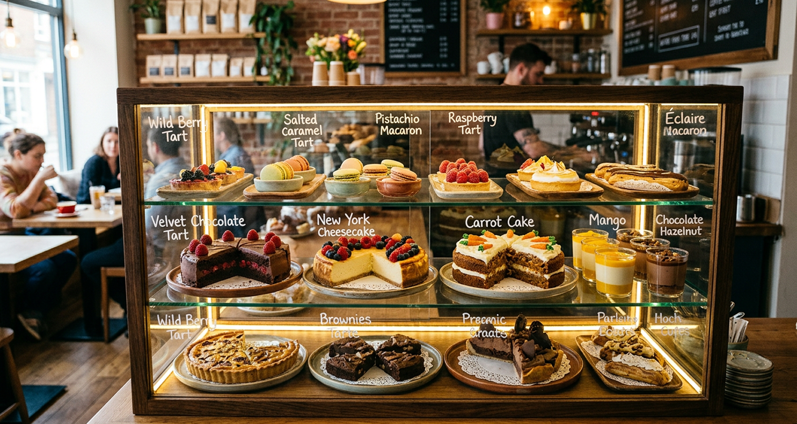 Restaurants Countertop Display