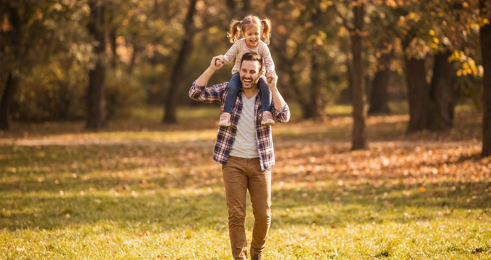 Father with his daugter
