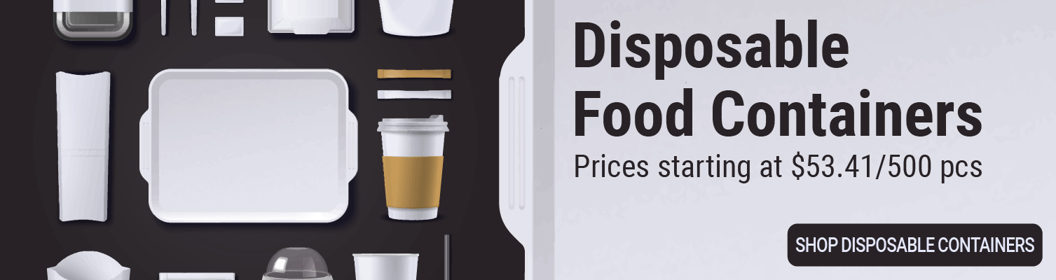 Shop Disposable Food Containers