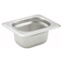 Winco SPJH-1802 1/18 Size Anti-Jamming Steam Table Pan, 22-Gauge, 2&quot; Deep