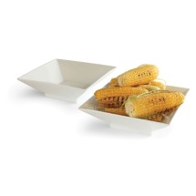 Rosseto CP001 10.75" Square Porcelain Bowl, 2-Pieces