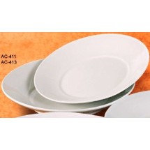 Yanco AC-411 Abco 11 1/2&quot; x 2&quot; Salad Plate