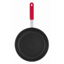 Winco AFP-12NS-H 12&quot; Quantum Non-Stick Aluminum Fry Pan with Silicone Sleeve