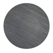 Jay Companies 1270004 Gray Pine Faux Wood Round 13&quot; Charger Plate