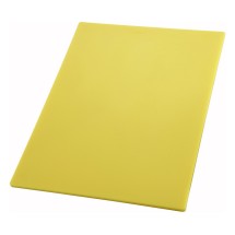 Winco CBYL-1520 Yellow Cutting Board 15&quot; x 20&quot; x 1/2&quot;