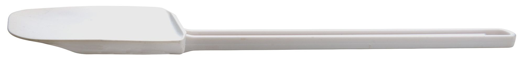 Winco PSGE-16 16" White Bowl Shaped Plastic Scraper