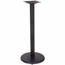 Flash Furniture XU-TR18-BAR-GG 18&quot; Round Restaurant Table Base with 3&quot; Bar Height Column