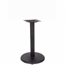 Flash Furniture XU-TR18-GG 18&quot; Round Restaurant Table Base with 3&quot; Table Height Column
