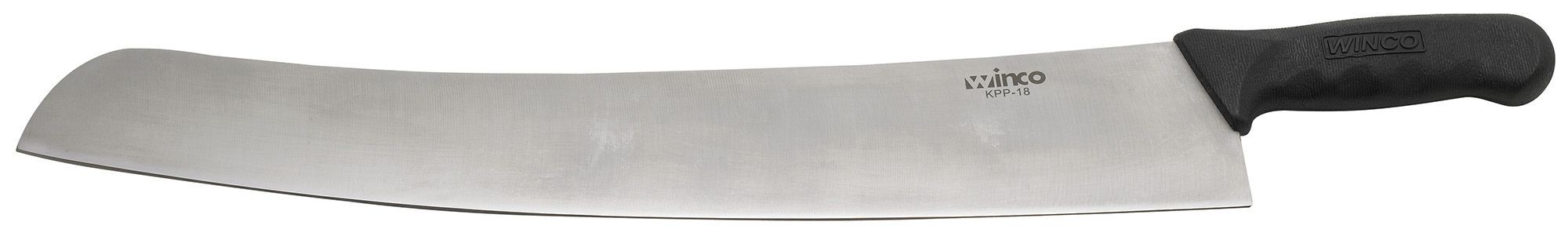 Winco KPP-18 Pizza Knife with Polypropylene Handle 18"