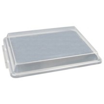 Thunder Group PLSP1813C 18&quot; x 13&quot; Half Size Plastic Sheet Pan Cover ONLY compatible with Thundergroup Half Size Sheet Pans 