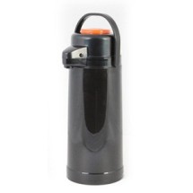 Thunder Group APPG022D Glass Lined Airpot with Push Button, Decaf 2.2 Liter