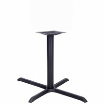 Flash Furniture XU-T2230-GG 22" x 30" Restaurant Table X-Base with 3" Table Height Column