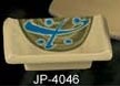 Yanco JP-4046 Japanese 3 3/4" x 2 1/2" Rectangular Sauce Dish