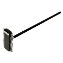 Winco BR-30 Wire Pizza Oven Brush with Stainless Steel Bristles 30&quot;
